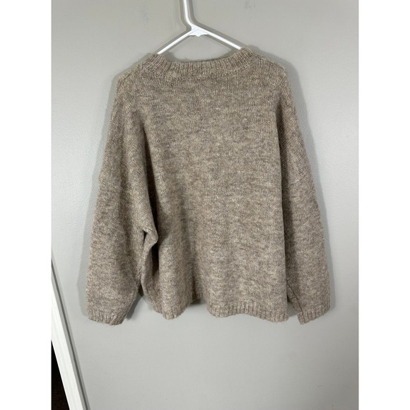 NWT‎ BLANCA Rosmunda Cream Oversized Sweater M L - Picture 5 of 5